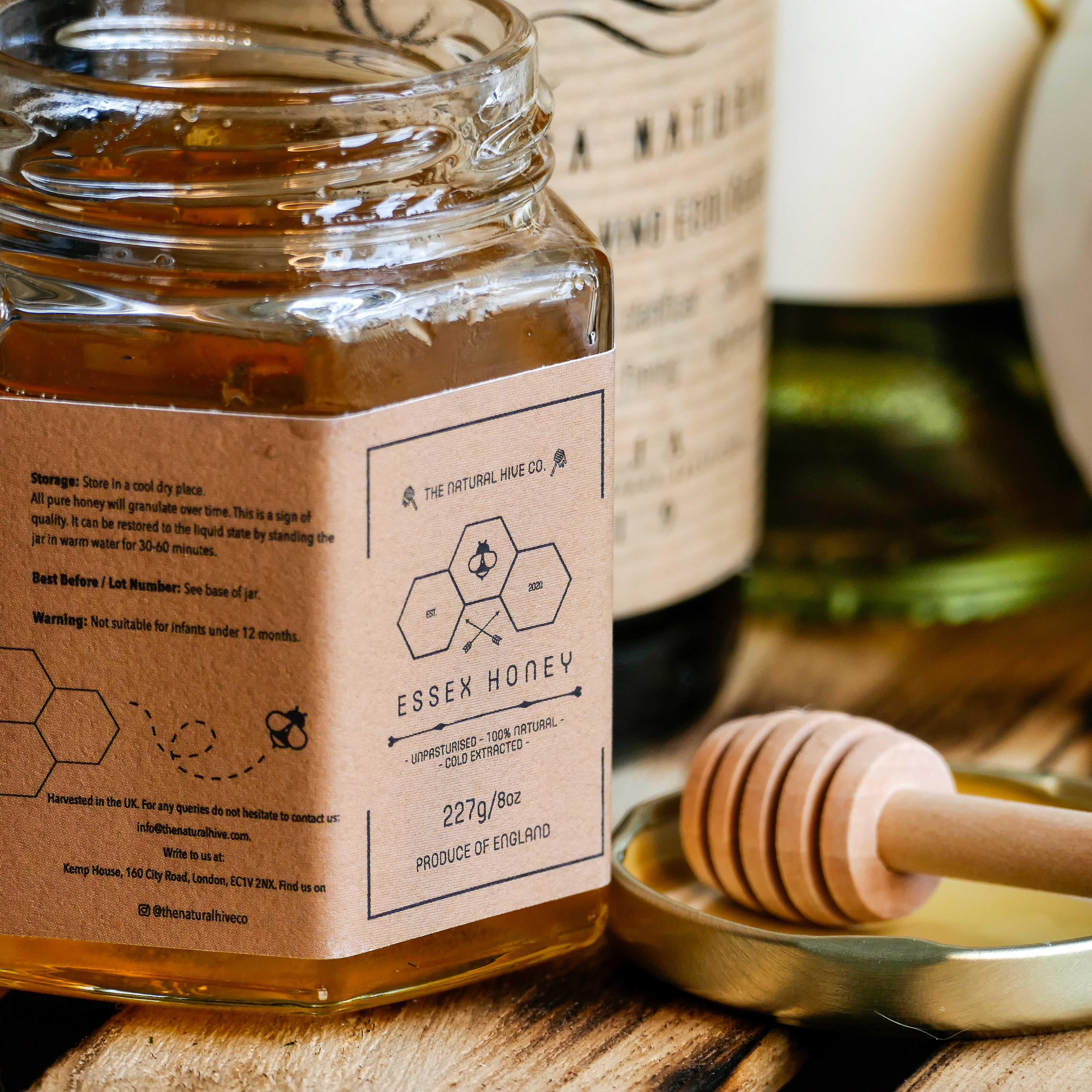 100% Natural Honey - 227g / 8oz Essex Honey